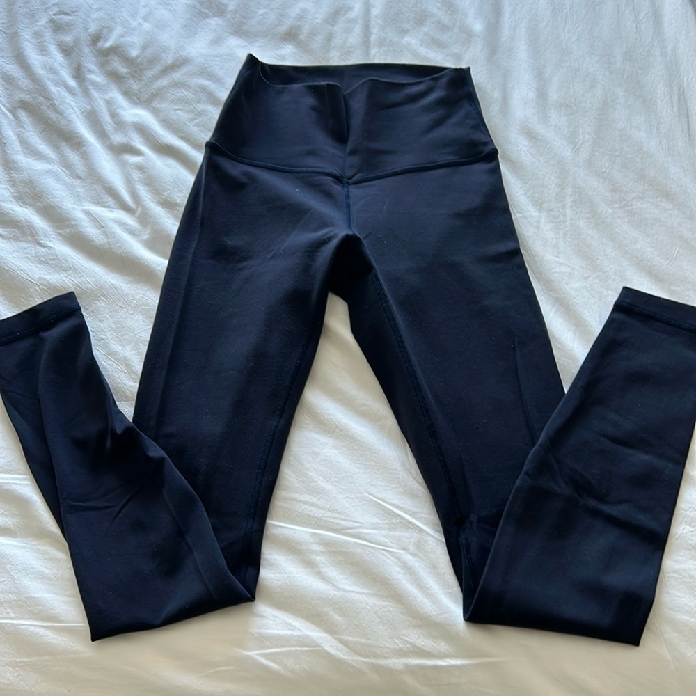 navy blue full length wunder under